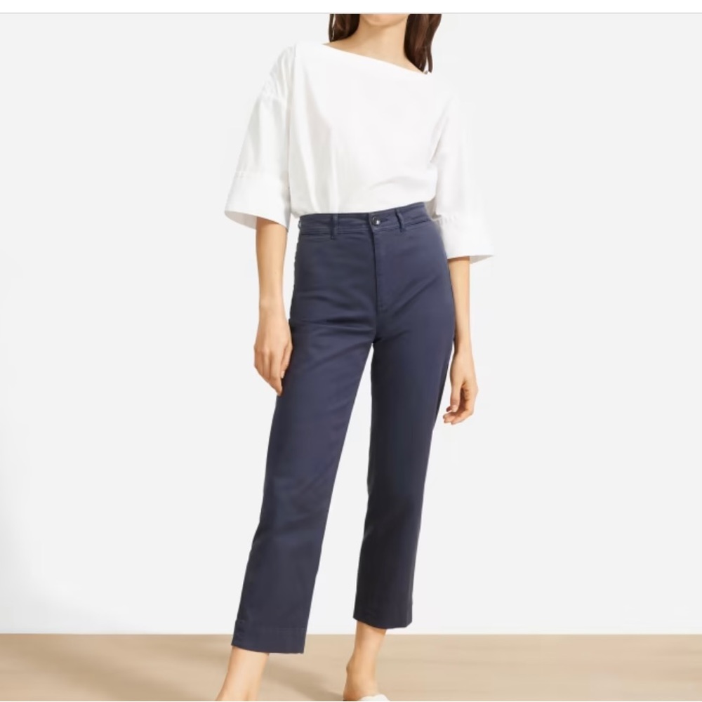 Everlane lightweight straight leg crop